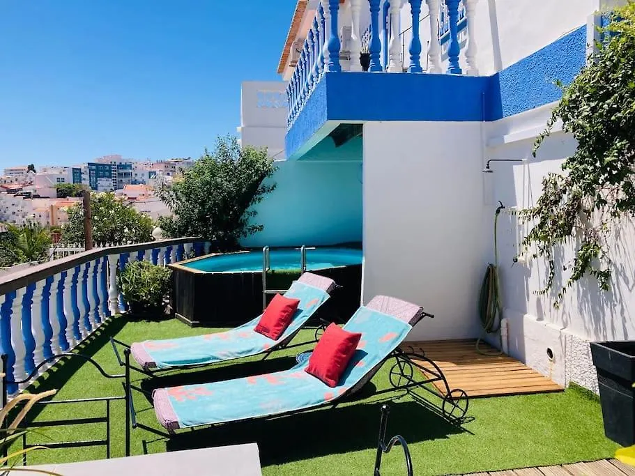 Villa 2Bdr With Sea View, Private Pool Albufeira Portekiz